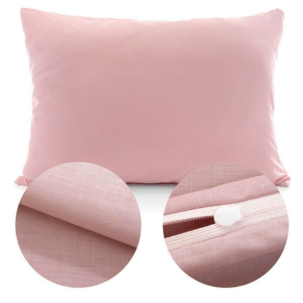 Cotton pillowcase 50 x 70 Uniform Ola Dirty Pink