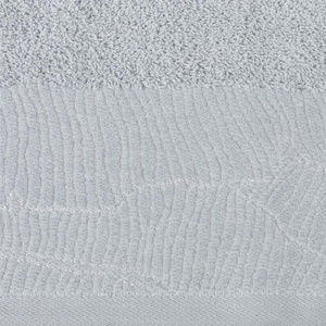 Ręcznik 50 x 90 Kąpielowy Bawełna Metalic Sreb