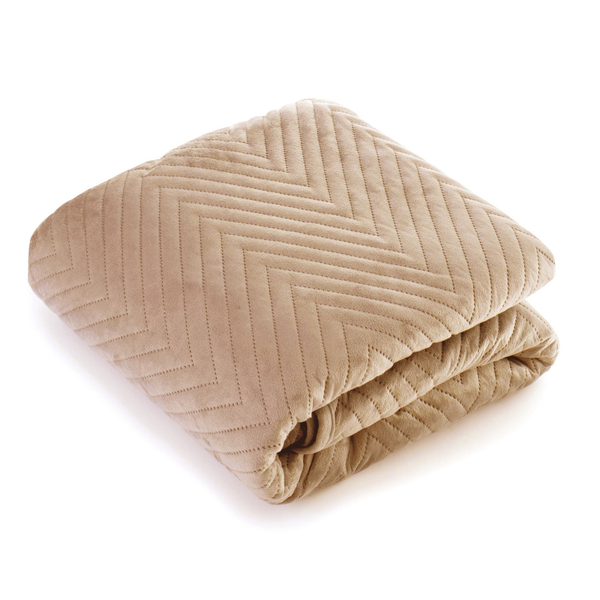 Bedspread 200 x 220 Embossed Velour Marieta 07