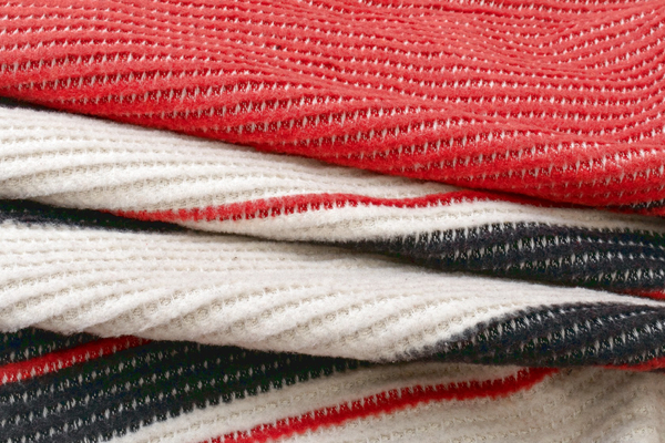 Koc 150 x 200 Bawełniano-akrylowy Elif Tłoczony 10