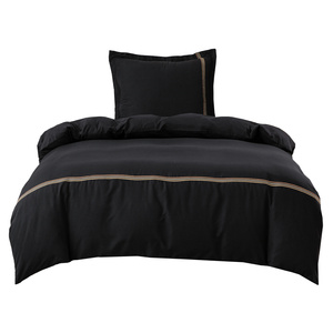 Pościel 140 x 200 2cz Gładka Z Haftem Lumera 08