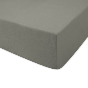 Jersey sheet with elastic 156_D Grey 200x220