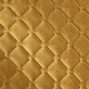 Narzuta 200 x 220 Pikowana Welurowa Dimon Miód