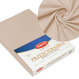 Prześcieradło 220 x 200 z Gumką Matex JERSEY 12