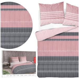 Bedding 220 x 200 3pc Vicenza Cotton pattern 5245B