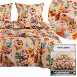 Bedding 160 x 200 3pc Satin Maria 3299