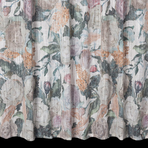 Curtain 140 x 270 Decorative Irma Braces Green+Beige