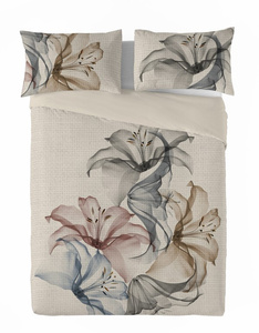 Bedding 220 x 200 3pc print. Linen LINEN MATEX 02