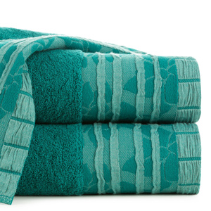 50 x 90 Bath Towel 500g/m2 Rossi 04 Zielo