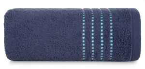 Fiore Bath Towel (15) 50 x 90 Navy Blue