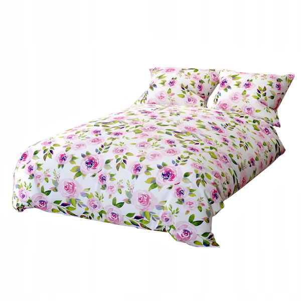 Bedding 220 x 200 3pc Cotton Mansion White