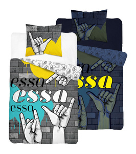 Bedding 140 x 200 2pcs FLUO Youth Jaime 4759A