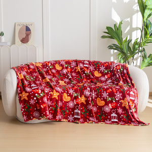 Koc 200 x 220 Mikrofibra Świąteczna Donato 12