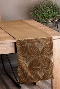 Runner 35 x 180 Decorative Velvet Blink14 Brown