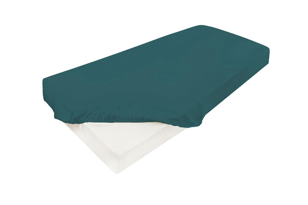 100 x 200 Satin sheet with elastic Gold 34