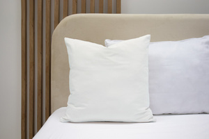 Poszewka Bawełna 50 x 60 Jednolita Ola Szary Szarość