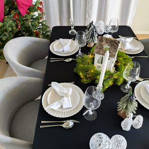 Obrus 140 x 200 Plamoodporny z Mereżką Hanah 002