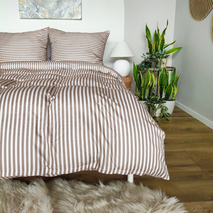 Pościel 160 x 200 3cz Mikrofibra w Pasy Eusebia Home 13