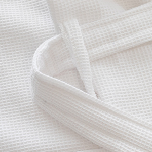 Gofer Unisex Cotton Bathrobe Vizzy S 01 White