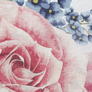 Curtain 140 x 260 Decorative 2 pcs Lia White+Pink