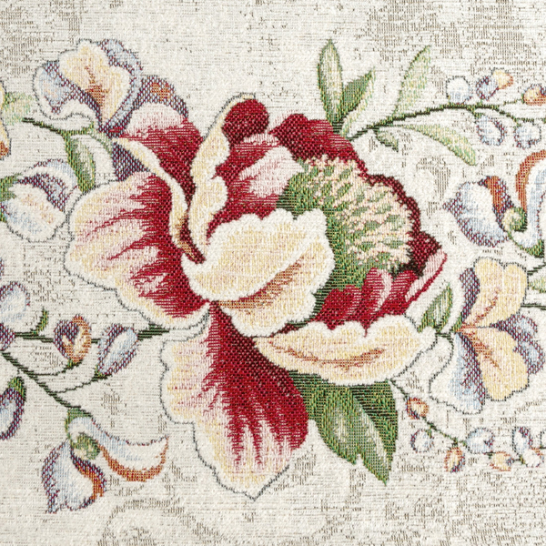 100 x 100 Decorative Tapestry Tablecloth 1182 Red