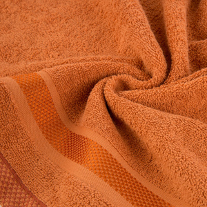 Towel 100x150 Bath Frotte Abbie 06 Orange