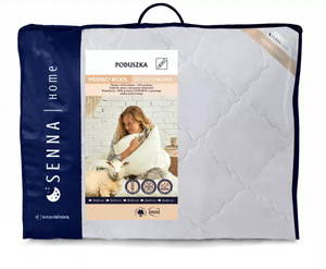 Poduszka 70x80 MERINO WOOL Wełna z Merynosów Biel