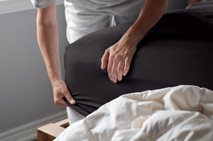 90 x 200 Jersey sheet with elastic Janet 07