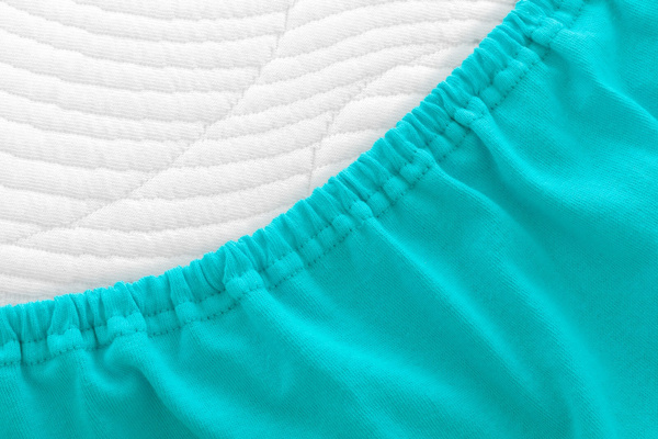 Prześcieradło Jersey z Gumką 011_D Turkusowy 60x120
