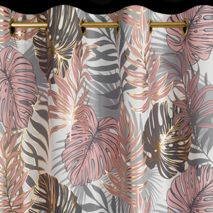 Zasłona 140 x 250 Dekoracyjna Korfu Przelotki Pude