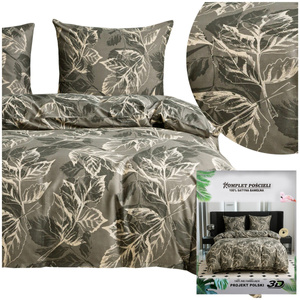 Bedding 160 x 200 3pcs Satin Maria 2782