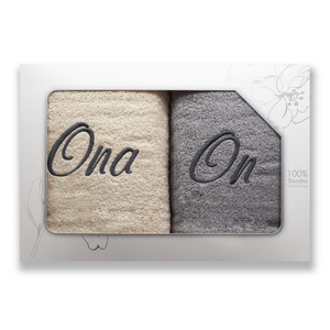 Towel Set 2pcs. 50x100 Carol 22