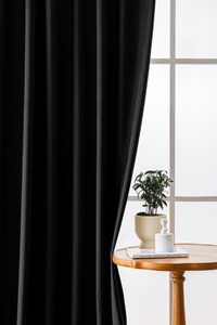 Curtain 140 x 270 Velvet Tunnel Tape Giorgia 03