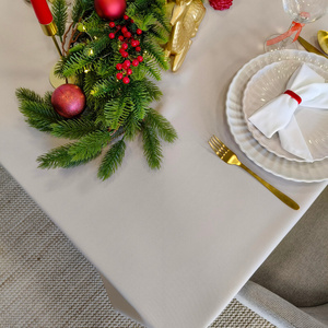 Tablecloth 150x350 Stain-Resistant Surbo Ecru