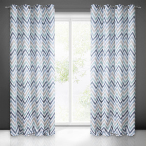 Nastia Decorative Curtain 140 x 250 Blue