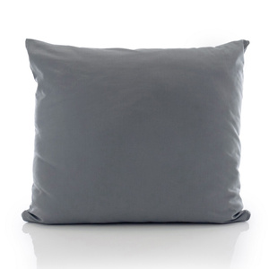 Cotton pillowcase 50 x 60 Solid Ola Graphite Graphite