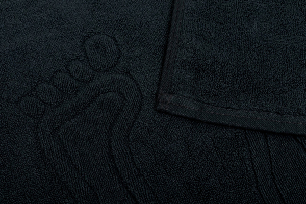 Bathroom Rug Sora 50 x 70 30 650 g/m2 Black