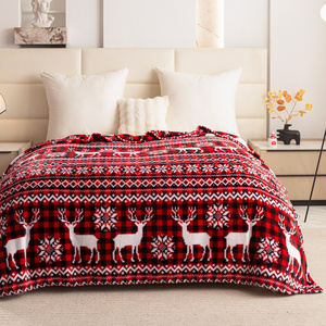 Koc 160 x 200 Mikrofibra Świąteczna Donato 11