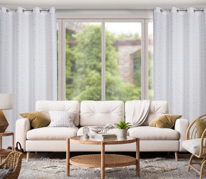 Curtain 140 x 250 Decorative Evi White + Gold
