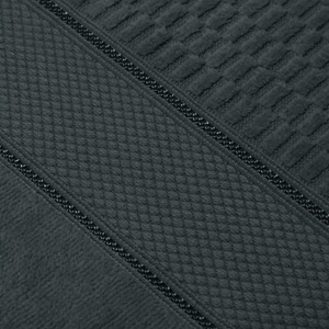 Towel 70 x 140 Cotton Peru 500g/m2 Velour Graphite