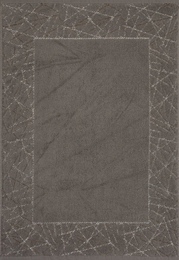 Bathroom Rug 50 x 70 Cotton Nika 06 Graphite