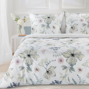 Pościel 220 x 200 3cz Satyna Bawełniana Spring 37