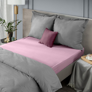 Prześcieradło 200 x 220 Z Gumką Nova3 Ciemny Róż