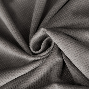 Curtain 140 x 300 Decorative Velvet Milo Gray