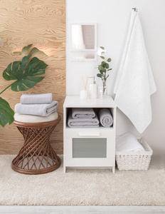 Set of towels 6pcs Tamara 70x140 White