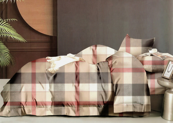 Bedding 200 x 220 3pcs Cotton Satin no. A1812