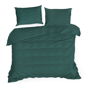 Bedding 220 x 200 3pc Satin Nova3 Green