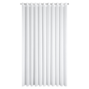 Firana 300 x 250 Dekoracyjna Przelotki DEBRA Biały