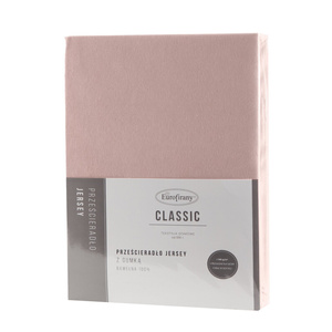 Prześcieradło Jersey3 90 x 200 wys.25 cm Puder