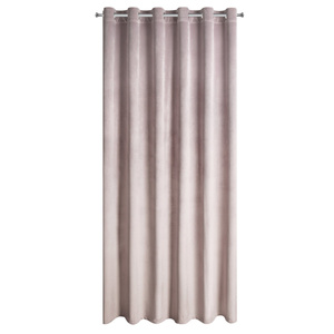 Zasłona 215 x 250 Dekoracyjna Welwet Melanie Pudrowy
